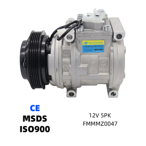 Compresseur de climatisation pour voiture, compresseur de refroidissement automobile 12V, compresseur AC automobile à 5 rainures, pour Mazda - Product Image 1