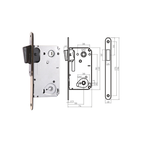 Serrure magnétique <span class=keywords><strong>de</strong></span> haute sécurité en acier inoxydable, serrure à mortaise magnétique - Product Image 4