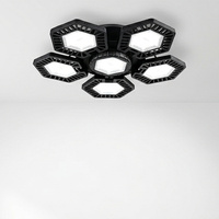 Lámpara LED de Techo para Garaje con Paneles Plegables 60W 80W 120W E27 85-265V para Taller, Sótano, Almacén, Comercio Minorista, OEM, ODM