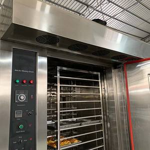 Forno Rotante Elettrico o Diesel Vigevr per <span class=keywords><strong>Pizza</strong></span> e Panini Francesi, 380V, 16 Vassoi, Attrezzatura da Forno Professionale - Product Image 6