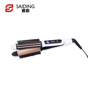 Peine eléctrico giratorio <span class=keywords><strong>de</strong></span> 360 grados con función <span class=keywords><strong>de</strong></span> apagado automático después <span class=keywords><strong>de</strong></span> una hora Herramienta <span class=keywords><strong>de</strong></span> peinado 2 en 1 - Product Image 1