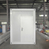 10ft 20ft Flat Pack Container Cabin Modulaire Entrepôt Garage Travailleur Dortoir Mobile Office House