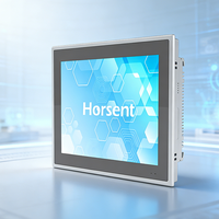 Monitor de Tableta Industrial Resistente de 15 Pulgadas, PCAP Sin Ventilador, Pantalla Táctil Capacitiva Proyectada, Montaje en Panel, HMI Resistente