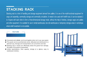 Mracking Trung Quốc Nhiệm Vụ Nặng Nề Xếp Chồng Kệ Pallet Nhà Sản Xuất Di Động Ngăn Xếp Kệ Cho Bán Xe Lốp Xếp Chồng Giá - Product Image 5