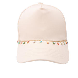Decoración de Sombrero con Cadena de Pedrería Floral, Metalizado, Unisex, Accesorio Casual para Sombreros y Cadenas para el Cabello - Product Image 4