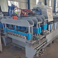 Machine de formage de tuiles en acier galvanisé PPGI à grande vitesse pour le marché africain