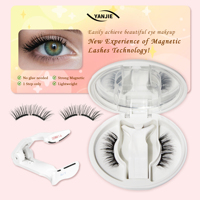 Cils magnétiques souples, durables, légers, en matériau PBT, maintien longue durée, bandes de cils réutilisables, design fait main pour une tenue toute la journée