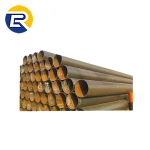 Manufacturers supply large aperture welded pipe welded pipe 6mm-600mm Welded iron steel pipe price from china factory
