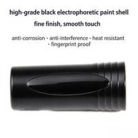 Prise jack mono TS 6,35 mm personnalisée plaquée or avec boîtier noir pour amplificateur de guitare, câble d'instrument, assemblage studio SINGO