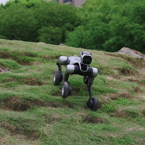 Robot quadrupè<span class=keywords><strong>de</strong></span> à roues à adaptation rapide au terrain, programmation open source, robot chien IA pour la patrouille <span class=keywords><strong>de</strong></span> <span class=keywords><strong>sécurité</strong></span>, la cartographie et l'éducation STEM - Product Image 6