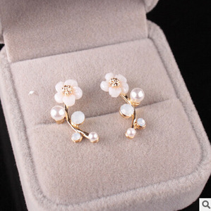 Nuevos pendientes de moda para mujer, joyería elegante con diseño de flores, accesorios de moda, regalo de aniversario, día de San Valentín, N95230 - Product Image 1