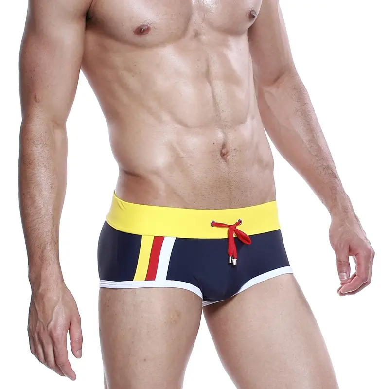 Fashion sexy men's boxer shorts men swimwear