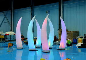 2025 nóng bán <span class=keywords><strong>Inflatable</strong></span> sáng nón, <span class=keywords><strong>Inflatable</strong></span> <span class=keywords><strong>LED</strong></span> ngà bóng cho tổ chức sự kiện trang trí - Product Image 6