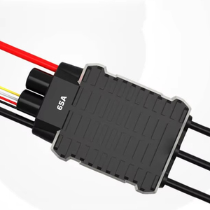 65A 6S Aluminum Alloy ESC Brushless Electric <b>Speed</b> <b>Controller</b> for Helicopter Fixed Wing Drone Ducted <b>Fan</b> APP Program - Product Image 2