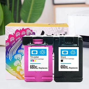 HP Deskjet หมึกพิมพ์1015/1515/2515/2645/4645ปริ้นเตอร์สี650XL ที่นำกลับมาผลิตใหม่ได้สำหรับตลับหมึก<span class=keywords><strong>650</strong></span> XL - Product Image 1