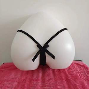 Lingerie sexy, bikini respirant, string, taille basse, soie glacée sexy, sans couture, une pièce - Product Image 3