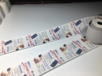 3 1/8X230 '80x80 Papel térmico Papel para recibos 80x50mm Rollo de papel térmico para caja registradora