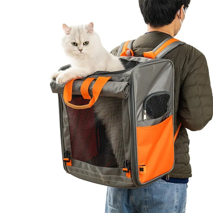 MewooFun Portable Durable Pet Backpack Use Pet Supplies Bag Travel Bag for Pet Cat