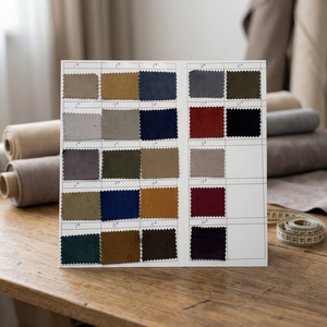 Tela de Poliéster Scuba Suede, Tejido Sólido, Ligero, Elástico, 350gsm, para Niñas y Niños - Product Image 3