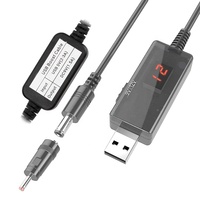 Transformateur Dc 5V à 9V 12V 500Ma, convertisseur de puissance, câble de Boost Multi Usb 5V, étape jusqu'à 9V 12V