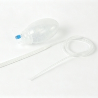 Kit de tube de drainage plat perforé radiopactique en silicone médical jetable