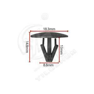 Clips universels pour capot de voiture Smooth Sailing F251, clips de fixation en nylon plastique pour garniture de capot moteur - Product Image 4