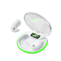 Écouteurs sportifs TWS Y190 à faible latence, intra-auriculaires, sans fil, mini, invisibles, sans réduction de bruit, pour un style de vie actif
