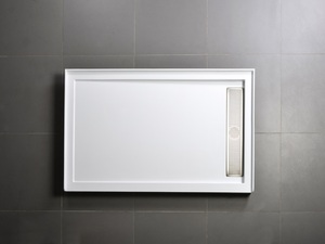 Base de douche en acrylique blanc de 60x36 pouces/casserole/plateau couvercle en acier inoxydable produit du fabricant en fibre de verre pour salle de bain Amérique du <span class=keywords><strong>Nord</strong></span> - Product Image 2