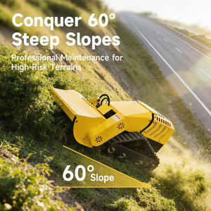 <span class=keywords><strong>Desbrozadora</strong></span> con Control Remoto VORAN, Precio de Fábrica, Cortadora de Césped Eléctrica con Orugas <span class=keywords><strong>para</strong></span> <span class=keywords><strong>Triturar</strong></span> Arbustos y Ramas - Product Image 2