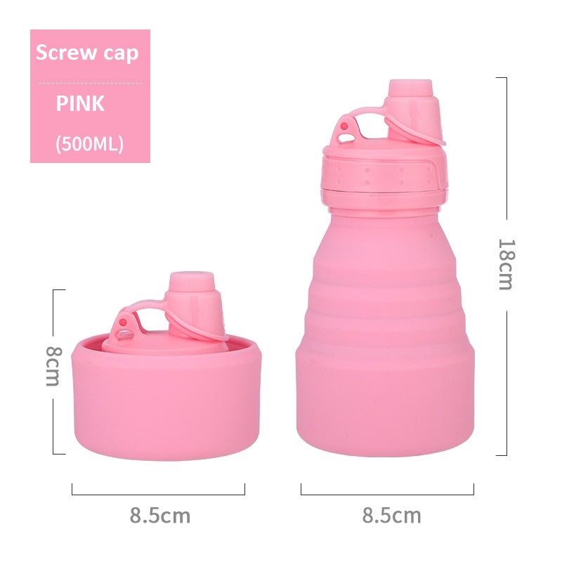 Bouchon à vis - rose