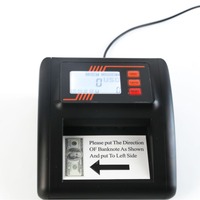 Détecteur de billets de banque en dollars américains et en euros à approvisionnement direct transfrontalier avec détection infrarouge, tension 110-220V