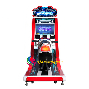 Machine de jeu d'arcade de course de motos pour enfants à monnayeur, très rentable, 110V/220V, pour 1 à 2 joueurs, à partir de 3 ans - Product Image 2