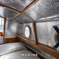 Rouleau d'isolation de toiture à bulles en aluminium moderne avec protection solaire écologique R4.0 pour la construction de bâtiments en acier