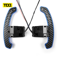 Palancas de Cambio Magnéticas de Fibra de Carbono Estilo Carreras TDD LED para Volante Hyundai N GT I30N Kona N Elantra N Veloster N