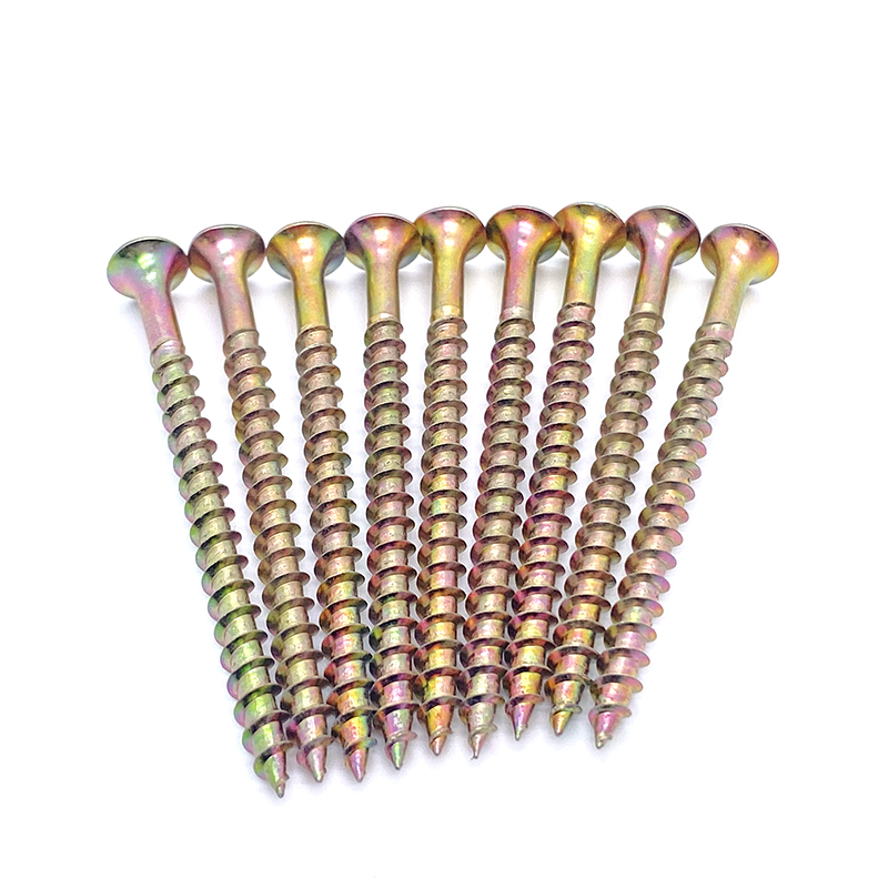 Screws / Timber Screws High Quality Wood Heat Treatment Pan Zinc Plated Chipboard Screw