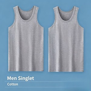 <span class=keywords><strong>Camisetas</strong></span> <span class=keywords><strong>de</strong></span> <span class=keywords><strong>Tirantes</strong></span> para Hombre, Modelo LFYF001, Tallas L-3XL, Personalizadas, <span class=keywords><strong>de</strong></span> Poliéster Elástico, para el Mercado Africano, Precio: $3.24 - Product Image 5