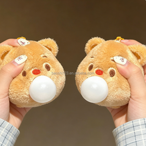 6cm TPR Sıkılabilir Baloncuk Şişesi Peluş Oyuncaklar için Stres Giderici Sevimli Taşınabilir Sıkılabilir Baloncuk Şişesi Sıvısız Jel İçermez - Product Image 3