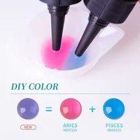 Vente chaude DIY Couleur Résine UV Résine Époxy Liquide 12 Couleurs Résine À Durcissement Rapide Colle UV Adhésif pour Faire De L'artisanat
