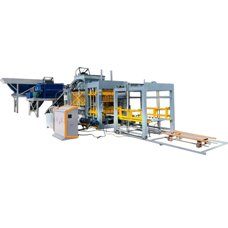 Safety matches brick making machine QT10-15 concrete hollow block forming machine for sale