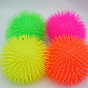 2025 Customized Hot Sale TPR Soft Rubber Convex Eye Hair Puffer Stretch <b>Squeeze</b> <b>Ball</b> Sports Relief Toys for Kids Boys and Girls - Product Image 4