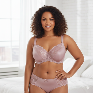 Soutiens-gorge Confortables en Tissu Satiné Haut de Gamme, Lingerie Respirante en Dentelle Tricotée Gothique, Sous-vêtements Féminins, Tailles 75B-100F Disponibles, Fournisseur pour Boutiques, Soutiens-gorge Grande Taille - Product Image 2