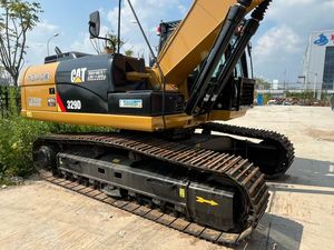 Excavadora de segunda mano original de Japón, Caterpillar CAT329D, excavadora de cadenas de 29 toneladas, excavadora hidráulica para construcción a gran escala - Product Image 5