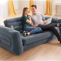 Canapé-Lit Gonflable Multifonction Personnalisé OEM, Chaise Longue Canapé pour Voyage et Plage