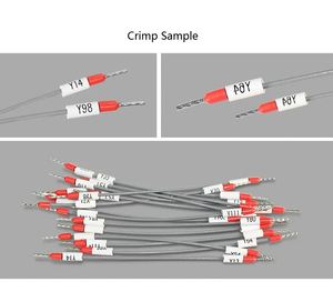เครื่องปลอกสายไฟกึ่งอัตโนมัติ, เครื่องใส่และย้ำหางปลาใส่หลอดด้วยการพิมพ์ - Product Image 5