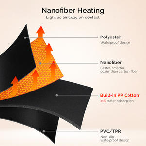 Almofada Térmica Portátil Dobrável à Prova d'Água para Estádio, Aquecida e Confortável para Uso Externo - Product Image 3