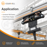 Allemagne VAHLE SA-KSW4/40-1HS28-60 600096 Chariot collecteur de courant 40A pour système de rail d'alimentation de grue