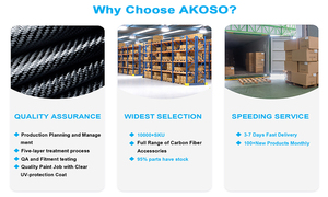 Akoso twill 100% 3K แผ่นกันโคลนด้านหน้าคาร์บอนไฟเบอร์อุปกรณ์เสริมสำหรับ MV Agusta brutale <span class=keywords><strong>800</strong></span> <span class=keywords><strong>RR</strong></span> - Product Image 6