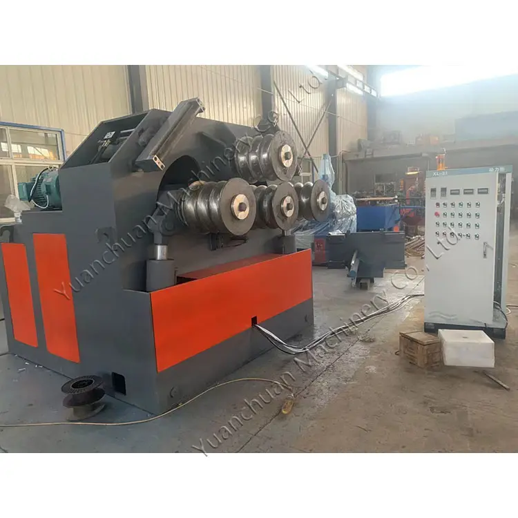 Metal Profile Tube Bending Machine Four Roller Stainless Steel Tube Coiling Machine