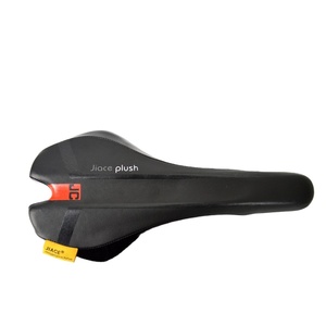 HONGSEN Pièces détachées pour vélo de route et de montagne en plein air 0.5 Petit motif litchi Selle en cuir avec coque en gel PU - Product Image 4
