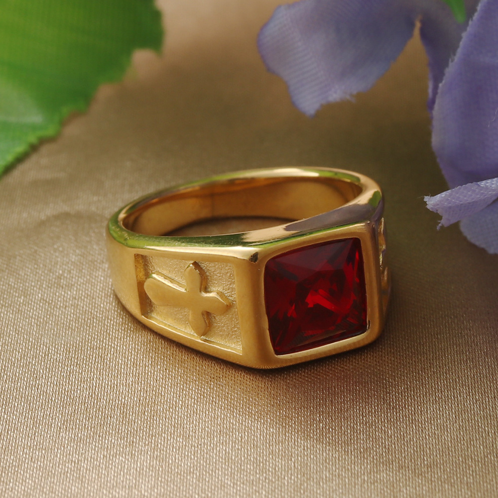 Golden Red Stone